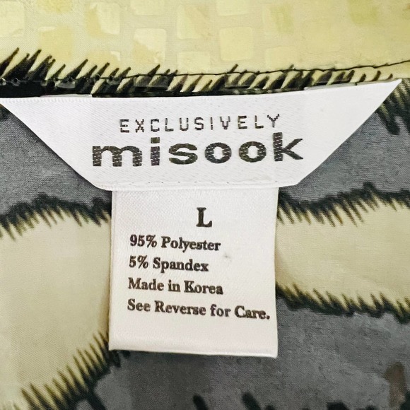 Misook Black and Yellow Zebra Blazer - Picture 7 of 8